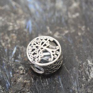 925 Family Root Tree Of Life Charm